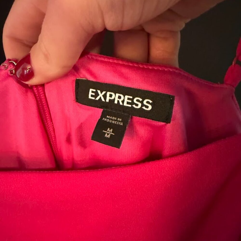 Express Pink Mini Dress - Picture 4 of 5